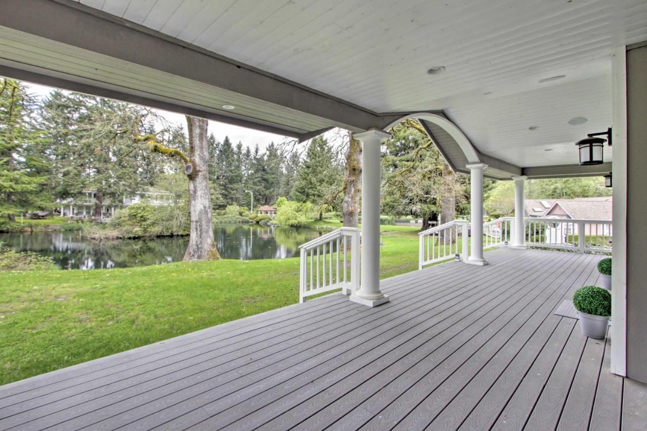 Contemporary Tacoma Cottage With Deck And Pond! Exteriér fotografie