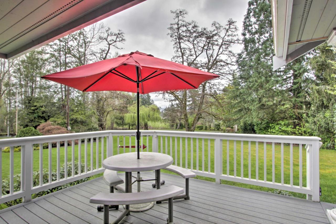 Contemporary Tacoma Cottage With Deck And Pond! Exteriér fotografie